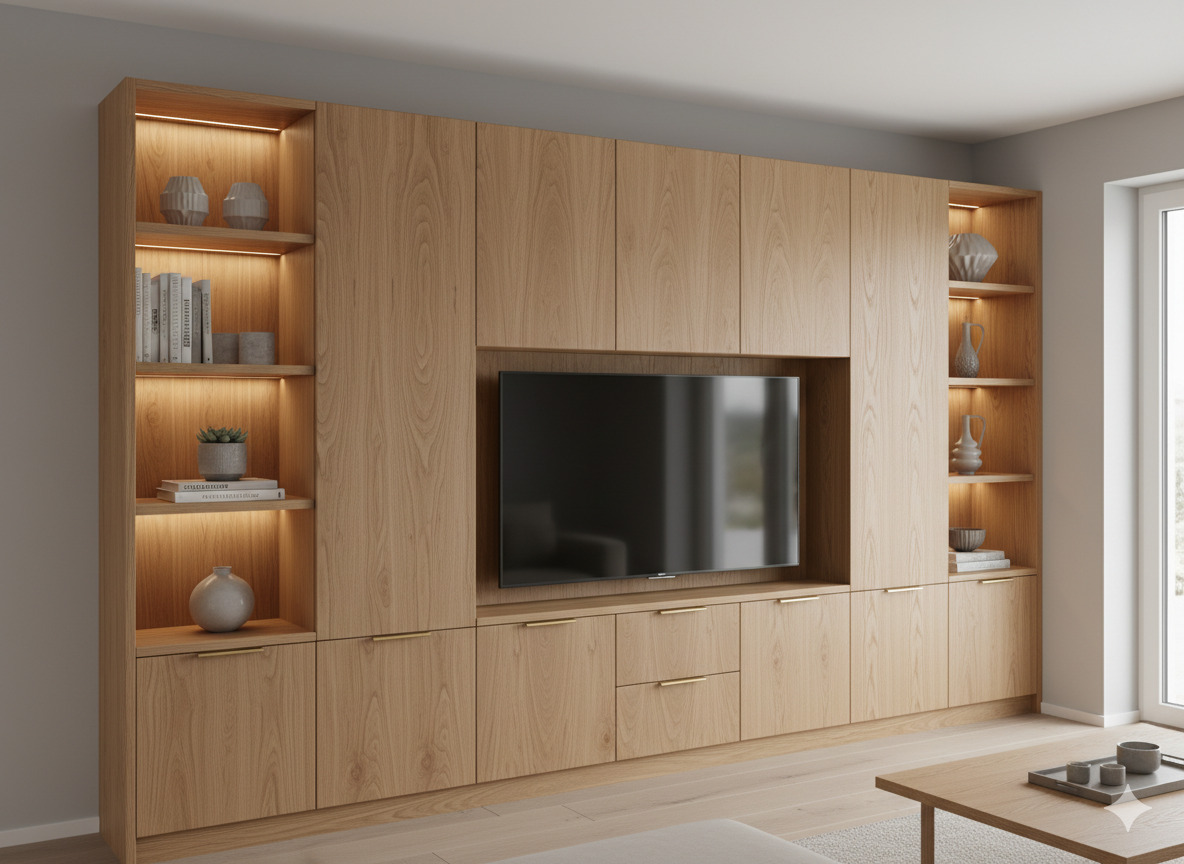 Wohnzimmerschrank Projekt