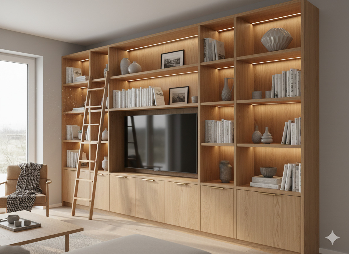 Bücherregal Projekt